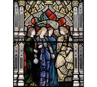 DQCJIYIGL Famous Painting Art Print Images Modern Canvas Prints the Three Marys and an Angel by Henry Holiday Oil Painting for Home Decor 60x90cm