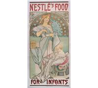 DQCJIYIGL Famous Painting Wall Art Posters Posters And Prints Apotheosis of the Slavs. Slavs for Humanity by Alphonse Mucha Mural Artwork for Home Decor 60x90cm