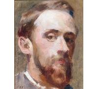 DQCJIYIGL Famous Painting Wall Art Posters Posters And Prints Autoportrait by Edouard Vuillard Mural Artwork for Home Decor 60x90cm