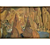DQCJIYIGL Famous Painting Wall Art Posters Posters And Prints Carlsbad Caverns by Nikolai Konstantinowitsch Roerich Mural Artwork for Home Decor 60x90cm
