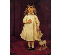 DQCJIYIGL Famous Painting Wall Art Posters Posters And Prints F. B. Duveneck As a Child by Frank Duveneck Mural Artwork for Home Decor 60x90cm