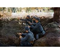 DQCJIYIGL Famous Painting Wall Art Posters Posters And Prints French Soldiers with a Machine Near Verdun by Jules Gervais Courtellemont Mural Artwork for Home Decor 60x90cm