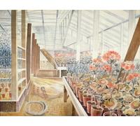 DQCJIYIGL Famous Painting Wall Art Posters Posters And Prints Geraniums and Carnations by Eric Ravilious Mural Artwork for Home Decor 60x90cm