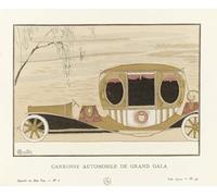 DQCJIYIGL Famous Painting Wall Art Posters Posters And Prints Grand Gala Motor Carriage by Famous Painter Mural Artwork for Home Decor 60x90cm