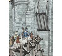 DQCJIYIGL Famous Painting Wall Art Posters Posters And Prints Hundred Years' War Vi of Valois Asks for Asylum At the Château De Broye Mural Artwork for Home Decor 60x90cm