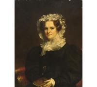 DQCJIYIGL Famous Painting Wall Art Posters Posters And Prints Mrs.Edward Kellogg by Samuel Lovett Waldo Mural Artwork for Home Decor 60x90cm