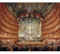 DQCJIYIGL Famous Painting Wall Art Posters Posters And Prints Musical Feast Given by Paolo Pannini Mural Artwork for Home Decor 60x90cm