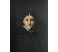 DQCJIYIGL Famous Painting Wall Art Posters Posters And Prints Portrait of a Woman by Jean-jacques Henner Mural Artwork for Home Decor 60x90cm