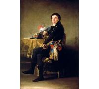 DQCJIYIGL Famous Painting Wall Art Posters Posters And Prints Portrait of Ferdinand Guillemardet by Francisco De Goya Mural Artwork for Home Decor 60x90cm