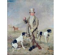 DQCJIYIGL Famous Painting Wall Art Posters Posters And Prints Richardwith Damon the Late Colonel Mellish's Pointer by famous painiter Mural Artwork for Home Decor 60x90cm