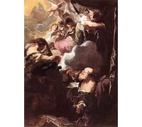 DQCJIYIGL Famous Painting Wall Art Posters Posters And Prints the Ecstasy of St Paul by Johann Liss Mural Artwork for Home Decor 60x90cm