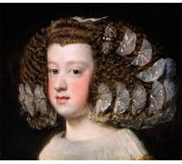 DQCJIYIGL Famous Painting Wall Art Posters Posters And Prints the Infanta Maria Theresa Daughter of Iv of Spain by Diego Velázquez Mural Artwork for Home Decor 60x90cm