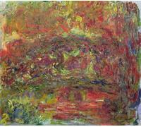 DQCJIYIGL Famous Painting Wall Art Posters Posters And Prints the Japanese Bridge by Claude Monet Mural Artwork for Home Decor 60x90cm