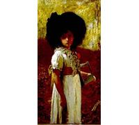 DQCJIYIGL Famous Painting Wall Art Posters Posters And Prints the Lost Bird by Marcus Stone Mural Artwork for Home Decor 60x90cm
