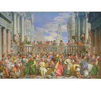 DQCJIYIGL Famous Painting Wall Art Posters Posters And Prints the Marriage Feast At Cana by Paolo Veronese Mural Artwork for Home Decor 60x90cm