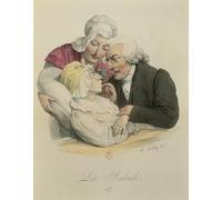 DQCJIYIGL Famous Painting Wall Art Posters Posters And Prints the Patient Engraved by Francois Seraphin Delpech by Louis Leopold Boilly Mural Artwork for Home Decor 60x90cm