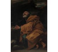 DQCJIYIGL Famous Painting Wall Art Posters Posters And Prints the Tears of Saint Peter by Jusepe De Ribera Mural Artwork for Home Decor 60x90cm