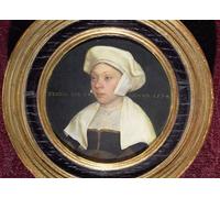 DQCJIYIGL Famous Painting Wall Art Posters Posters And Prints the Wife of a Dignitary At the Court of King Henry Viii by Hans Holbein Der Jüngere Mural Artwork for Home Decor 60x90cm