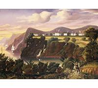 DQCJIYIGL Famous Painting Wall Art Posters Posters And Prints View From West Point by Famous Artist Mural Artwork for Home Decor 60x90cm
