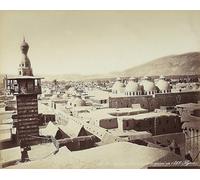 DQCJIYIGL Famous Painting Wall Art Posters Posters And Prints View of the Christian Quarter in Damascus Syria by Félix Bonfils Mural Artwork for Home Decor 60x90cm
