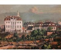 DQCJIYIGL Famous Painting Wall Art Posters Posters And Prints View of Warsaw From the Royal Castle by Bernardo Bellotto Mural Artwork for Home Decor 60x90cm