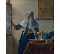 DQCJIYIGL Famous Painting Wall Art Posters Posters And Prints Young woman with a water pitchera by Jan Vermeer van Delft Mural Artwork for Home Decor 60x90cm