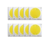 DQFOCPHHAA 10pcs Ceramics Base LED COB Chip 20W 1919 19 * 19MM Cold White 6500K AC220V LED Diode for Spotlight Downlight