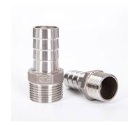 DQFOCPHHAA 16mm Hose x 3/8" BSP Male Thread 304 Stainless Steel Pipe Fitting