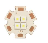 DQFOCPHHAA 1PC High Power LED 10W -30W 12-14.8V 4Chips XPL-HI Cold White 3500lm Diode with 20mm Copper Board