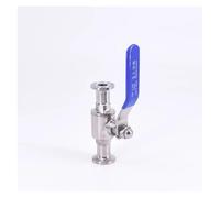 DQFOCPHHAA Fit 12.7mm 1/2" Pipe OD x 0.5" Tri Clamp Ball Shut Off Valve SUS 304 Stainless Beer Brewing Home Factory