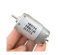 DQFOCPHHAA RS-395 electronic starter DC 6V 9V 12V 24V 10500RPM High Speed Large Torque Dual 2.3mm Shaft DIY