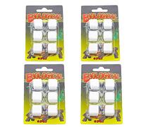 DQITJ 24 Pcs Reptile Calcium Stone Natural Calcium Mineral for Turtle Tortoise Lizard Frog Chameleon Reptiles