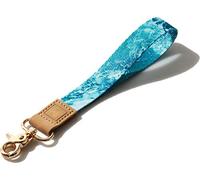 DQL Key Lanyard Wrist Keychain Wrist Keychains for Women,Hand Wrist Lanyard Keychain, Waves, S