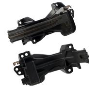DQRG 2Pcs Dynamic Indicator Blinker For CR-V For CRV 2017-2024 Smoked Black LED Turn Signal Light Side Mirror Indicator Sequential Mirror Turn Signal Light