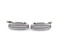 DQRG 2Pcs Dynamic LED Side Marker Light Repeater Turn Signal Lamps For Fiat For Abarth For Grande For Panda 199 Mirror Turn Signal Light