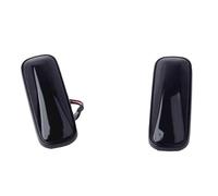 DQRG Car LED Side Marker Turn Signal Light Yellow Running Light Position Lamp Accessories For Civic 1995-2000 Black Mirror Turn Signal Light