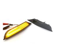 DQRG For Nissan GTR R35 2007-2022 2Pcs LED Dynamic Side Marker Lights Turn Signal Blinker Lamps Smoke Lens Mirror Turn Signal Light