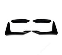 DQRG Front Spoiler Gloss Black Spoiler Front Bumper Lip Splitter For BMW F80 For M3 F82 F83 For M4 2014-2020 Airvent Blade Bodykit Tuning Front Bumper Lip Spoiler(4 Gloss Black)