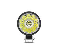 DQRG Lights Headlight Assembly 63W For Mini Led Work Light Circle Spotlight 48W Car Headlight For Truck Offroad Fog Lamp 12/24V Night Drive Working Lights Car Headlight Covers(21led 1pcs)