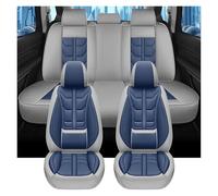 DQRG Seat Protector 1 Set 5 Seats Leather Full Coverage Waterproof Car Seat Covers For BMW E91 Touring Interior Accessories Car Seat Covers(Gray Blue)