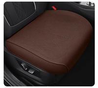 DQRG Seat Protector 1PCS Suede Universal Car Seat Cover Breathable Bottom Cushion Durable Front Wrapped Surround Car Seat Covers(1PCS Brown)