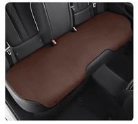 DQRG Seat Protector 1PCS Suede Universal Car Seat Cover Breathable Bottom Cushion Durable Front Wrapped Surround Car Seat Covers(Rear Brown)
