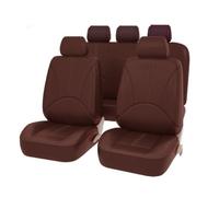 DQRG Seat Protector 4/9PCS Leather Auto Seat Covers For OPEL For Astra For Astra For Mocha For Omega For Grandland X For Corsa Car Seat Covers(5 Seats-Coffee)
