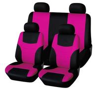 DQRG Seat Protector Car Seat Protector Covers Set For BMW E84 E83 F25 F26 E70 F15 F85 E71 F86 For M3 E30 M3 E90 E93 Car Seat Covers(5Seats-pink)