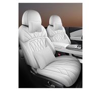 DQRG Seat Protector Luxury Leather Car Seat Covers Full Set For BMW F30 2013 2014 2015 2016 2017 2018 2019 Interior Accessories Car Seat Covers(WHITE,LUXUry)