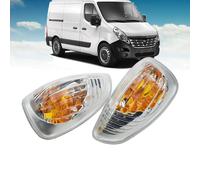DQRG Side Wing Mirror Lamp Turn Siganl Light Left Right Without Bulb For Nissan For NV400 2011-2018 261603141R,261652475R Mirror Turn Signal Light