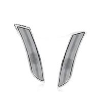 DQRG Wing Mirror Indicator 2PCS Front Bumper Side Marker Turn Signal Light Housings For Cadillac For XTS 2013 2014 2015 2016 2017 No Bulb/Socket Included(Clear Lens)