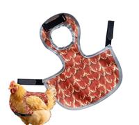 Dqsgiqe Chicken Aprons for Hens, Washable Back Protection Wing Apron with Adjustable Strap, Chicken Vest, Hen Protection, for Wings, Brut, Mauser, Chicks, Poultry, Farm Animals, Turkeys, Pets