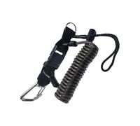 Dqsgiqe Diving Coil Lanyard, Retractable Underwater Rope Against Loss | Retractable Anti-lost Underwater Rope | Climbing, Camping, Securing Outdoor Sports