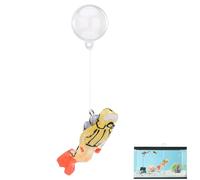 Dqsgiqe Floating Decorations for Aquariums | Resin Fish Drive Ball Decorations for Tank - Saltwater Aquarium Accessories, Fish Toy for Sea Scene Layout, Ornaments, Miniature Sand Table